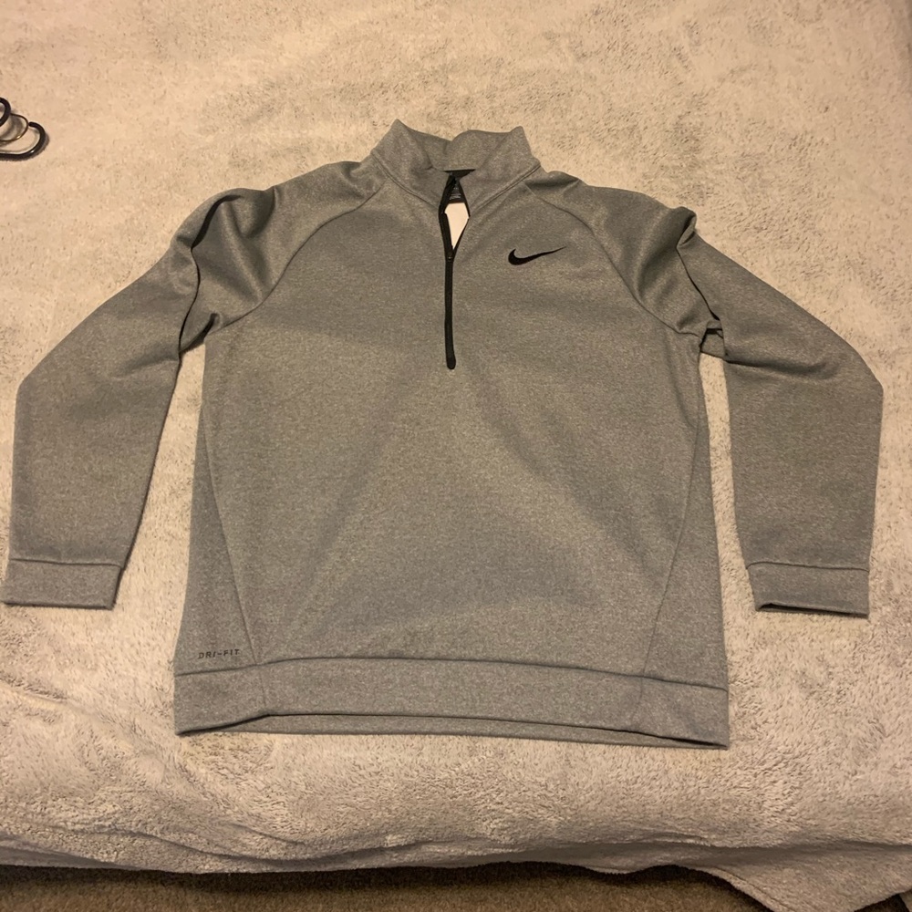 Nike golf 1/4 pullover thermal sz L
